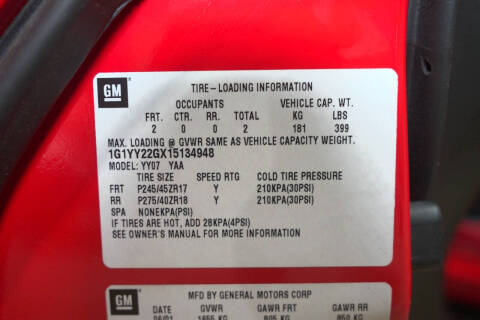 2001 Chevrolet Corvette