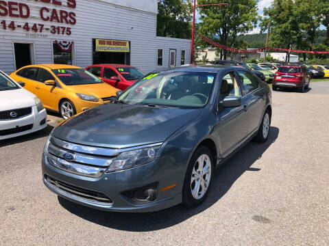 2012 Ford Fusion for sale at George's Used Cars Inc in Orbisonia PA