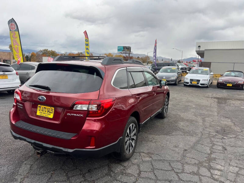 2015 Subaru Outback 2.5i Limited