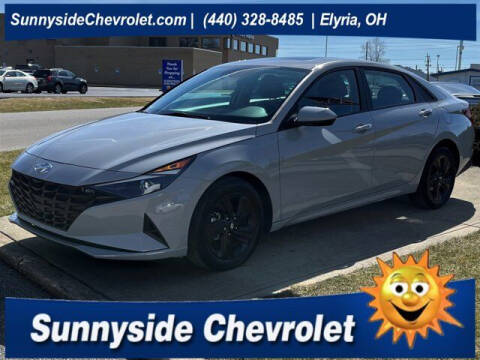 2021 Hyundai Elantra for sale at Sunnyside Chevrolet in Elyria OH