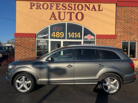 2014 Audi Q7 for sale at Professional Auto Sales & Service in Fort Wayne IN