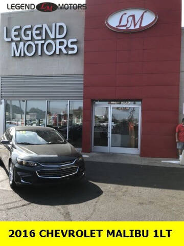 2016 Chevrolet Malibu for sale at Legend Motors of Waterford - Legend Motors of Ferndale in Ferndale MI