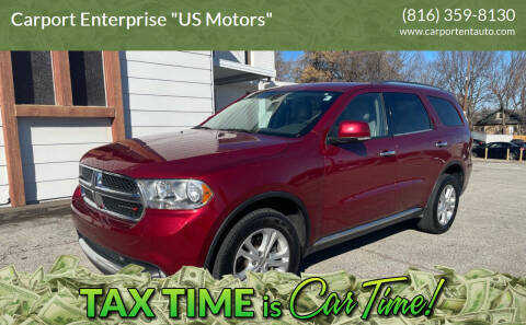 2013 Dodge Durango for sale at Carport Enterprise "US Motors" in Kansas City MO