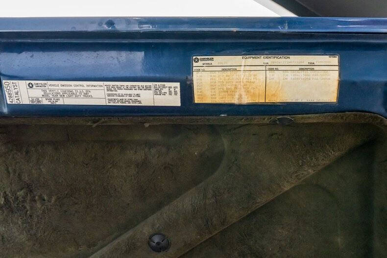 1987 Dodge Ramcharger 150