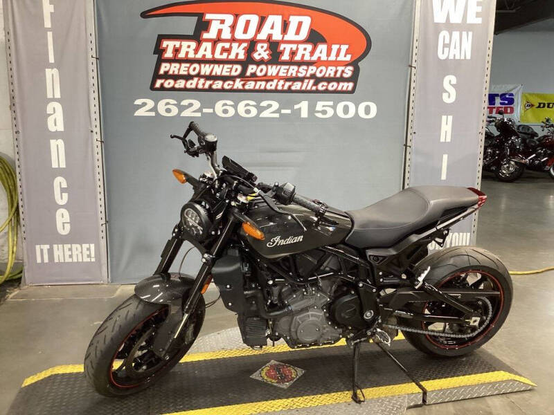 2022 Indian FTR S White Smoke