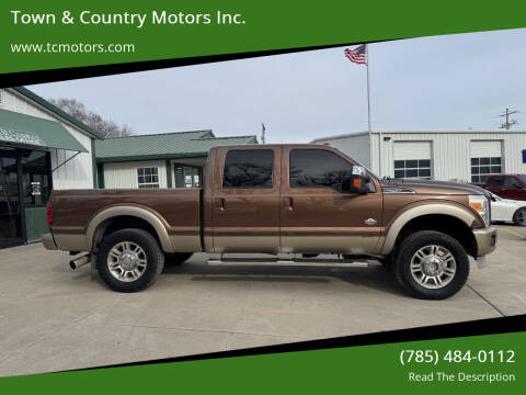 2011 Ford F-250 Super Duty for sale at Town & Country Motors Inc. in Meriden KS