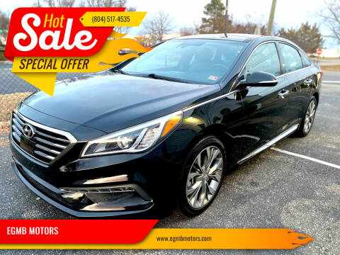 2015 Hyundai Sonata for sale at EGMB MOTORS in Midlothian VA