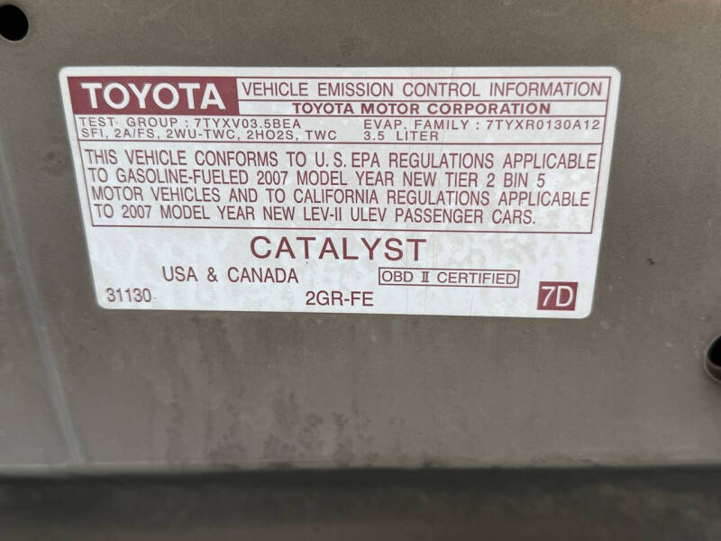 2007 Toyota Avalon XL