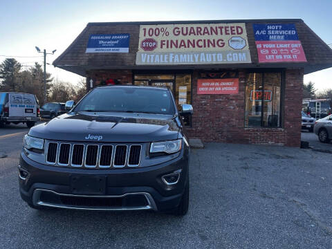 2016 Jeep Grand Cherokee for sale at Tewksbury Used Cars in Tewksbury MA