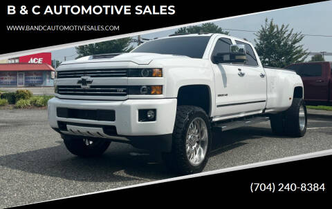 2019 Chevrolet Silverado 3500HD for sale at B & C AUTOMOTIVE SALES in Lincolnton NC