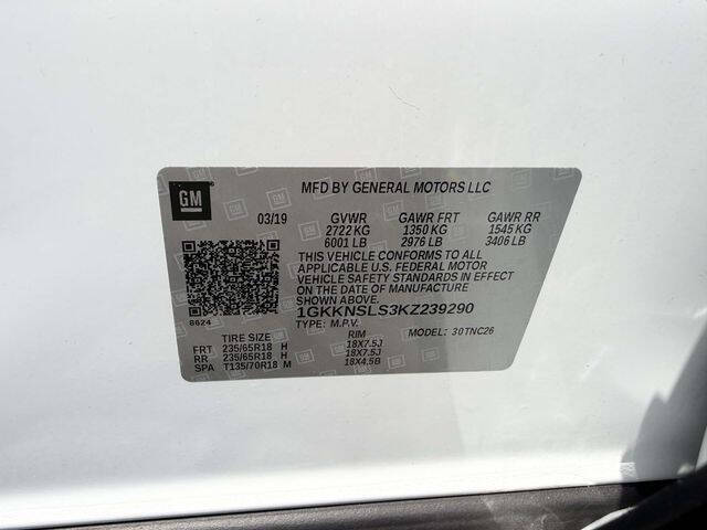 2019 GMC Acadia SLE-2