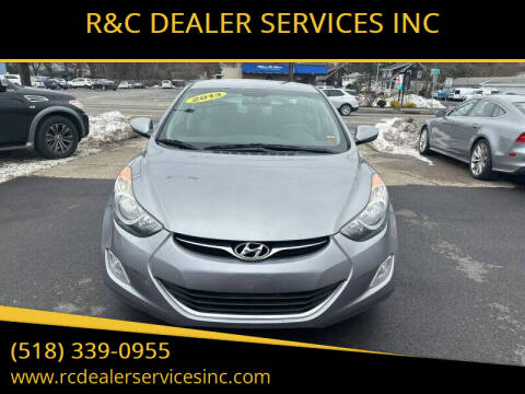 2013 Hyundai Elantra for sale at R&C DEALER SERVICES INC in Cohoes NY