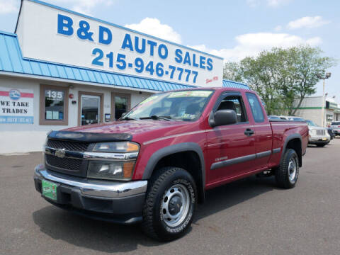 2004 Chevrolet Colorado for sale at B & D Auto Sales Inc. in Fairless Hills PA