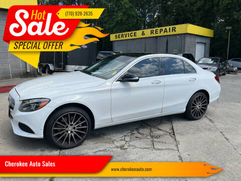 2015 Mercedes-Benz C-Class for sale at Cherokee Auto Sales in Acworth GA