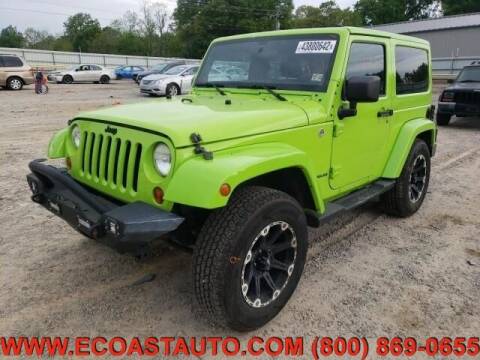 2012 Jeep Wrangler for sale at East Coast Auto Source Inc. in Bedford VA