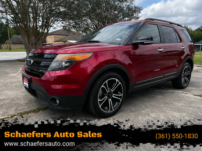 2014 Ford Explorer for sale at Schaefers Auto Sales in Victoria TX