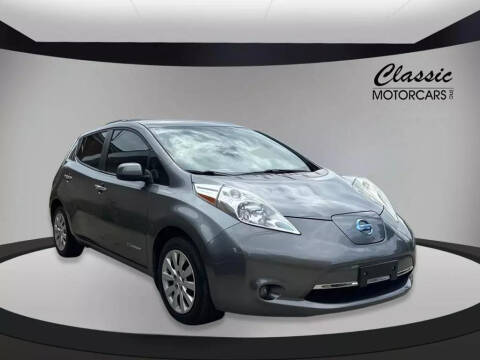 2015 Nissan LEAF for sale at CLASSIC MOTOR CARS in West Allis WI