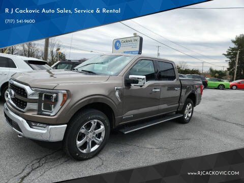 2021 Ford F-150 for sale at R J Cackovic Auto Sales, Service & Rental in Harrisburg PA