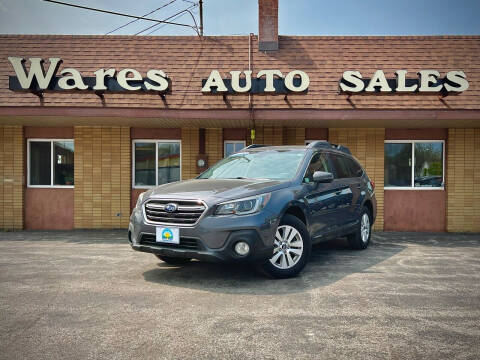 2018 Subaru Outback for sale at Wares Auto Sales INC in Traverse City MI