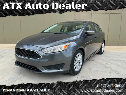 2018 Ford Focus for sale at ATX Auto Dealer LLC in Kyle TX