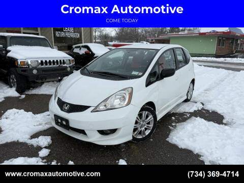 2011 Honda Fit for sale at Cromax Automotive in Ann Arbor MI