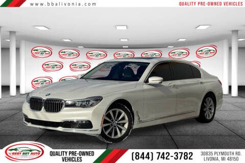 2018 BMW 7 Series for sale at Best Bet Auto in Livonia MI