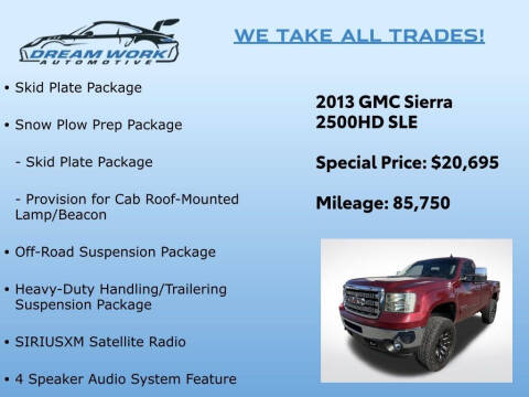 2013 GMC Sierra 2500HD SLE