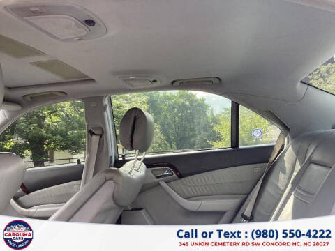 2002 Mercedes-Benz S-Class S 500