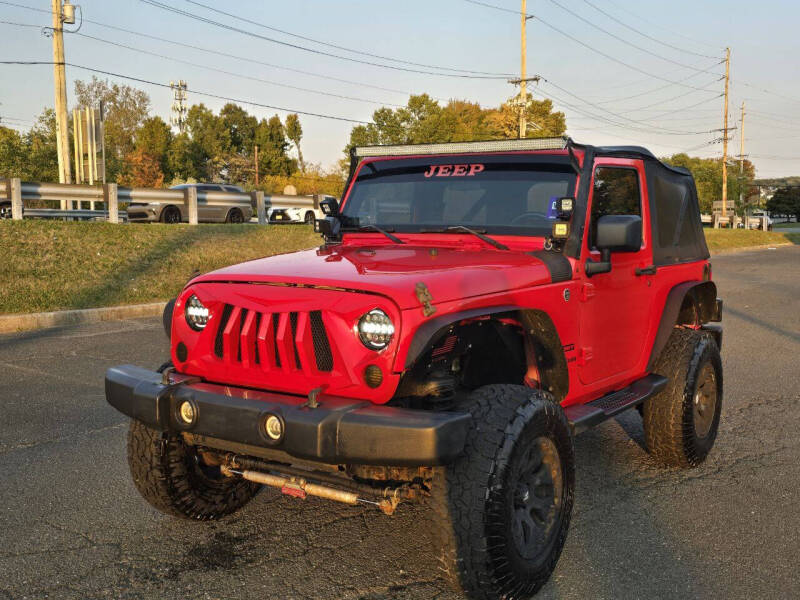 Used 2013 Jeep Wrangler Sport with VIN 1C4AJWAG8DL554083 for sale in Hasbrouck Heights, NJ