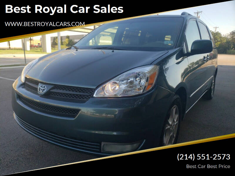 2005 Toyota Sienna for sale at Best Royal Car Sales in Dallas TX