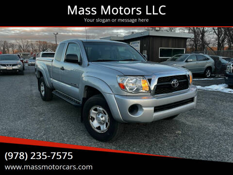 2011 Toyota Tacoma for sale at Mass Motors LLC in Worcester MA