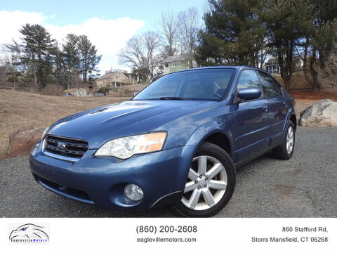 2007 Subaru Outback for sale at EAGLEVILLE MOTORS LLC in Storrs Mansfield CT