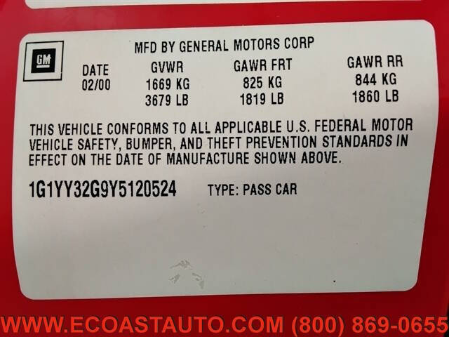 2000 Chevrolet Corvette