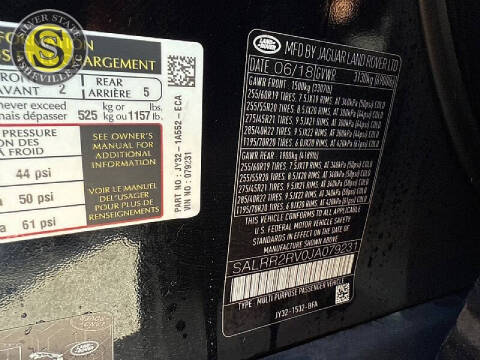 2018 Land Rover Discovery HSE