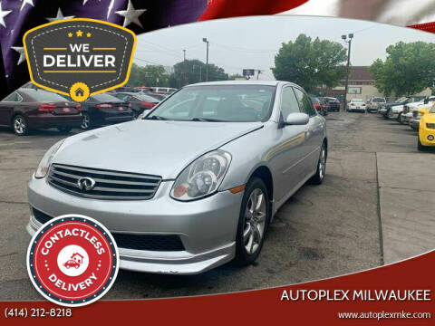 2006 Infiniti G35 for sale at Autoplex Finance - We Finance Everyone! in Milwaukee WI