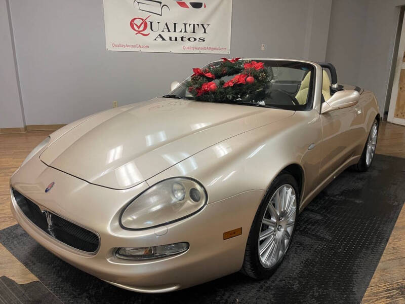 2002 Maserati Spyder for sale at Quality Autos in Marietta GA