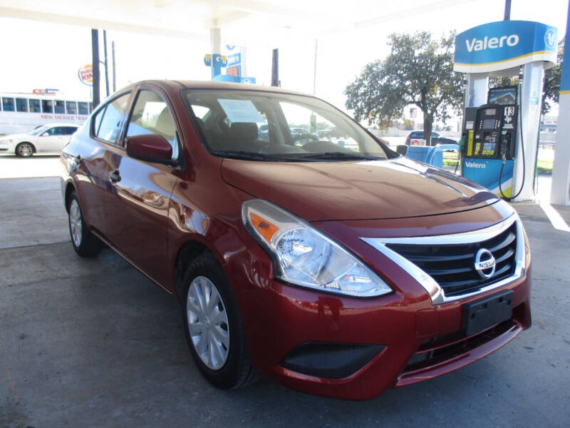 2019 Nissan Versa for sale at AFFORDABLE AUTO SALES in San Antonio TX