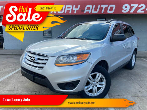 2010 Hyundai Santa Fe for sale at Texas Luxury Auto in Cedar Hill TX