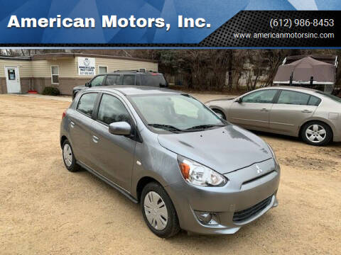 2015 Mitsubishi Mirage for sale at American Motors, Inc. in Farmington MN