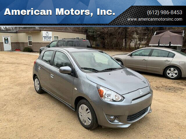2015 Mitsubishi Mirage for sale at AMERICAN MOTORS, INC. in Farmington MN