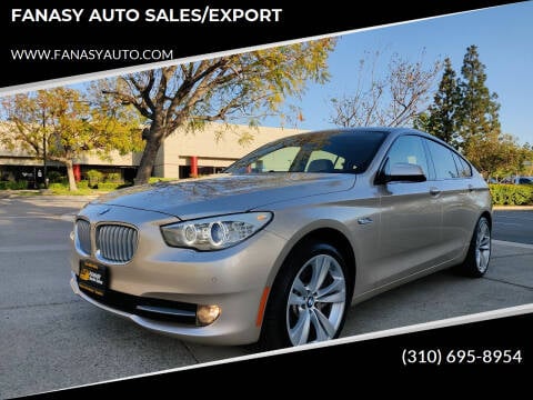 2010 BMW 5 Series for sale at FANASY AUTO SALES/EXPORT in Yorba Linda CA