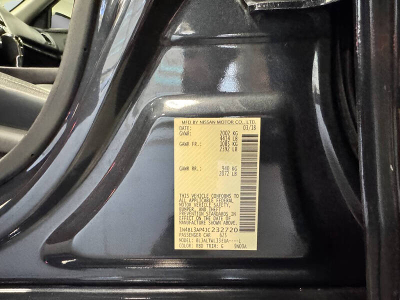 2018 Nissan Altima 3.5 SL