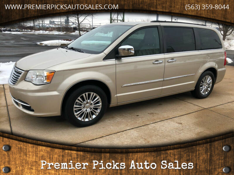 2013 Chrysler Town and Country for sale at Premier Picks Auto Sales in Bettendorf IA