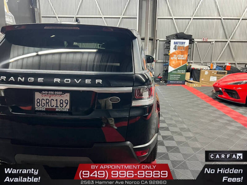 2017 Land Rover Range Rover Sport SE