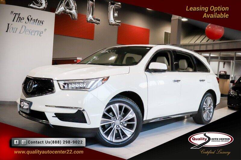 2018 Acura MDX for sale at Quality Auto Center in Springfield NJ
