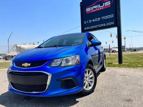 2017 Chevrolet Sonic for sale at SIRIUS MOTORS INC in Monroe OH