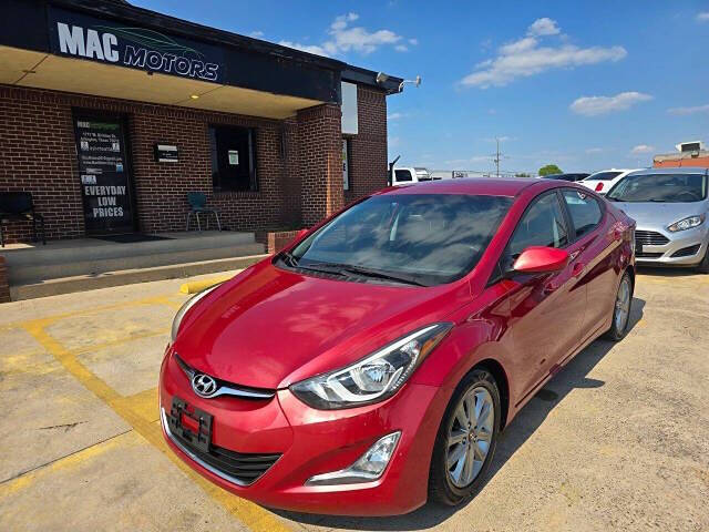 2015 Hyundai ELANTRA for sale at Mac Motors in Arlington, TX