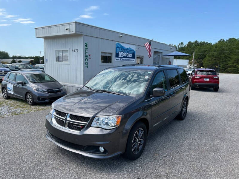 2017 Dodge Grand Caravan for sale at Mountain Motors LLC in Spartanburg SC