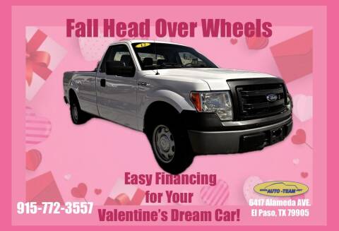 2013 Ford F-150 for sale at AUTO TEAM in El Paso TX