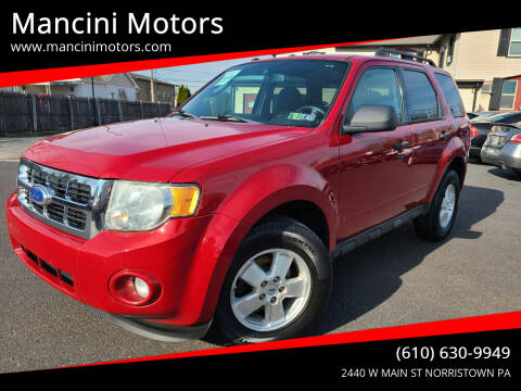 2011 Ford Escape for sale at Mancini Motors in Norristown PA